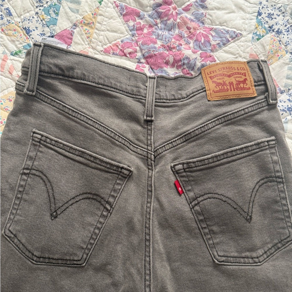 Levi's Gray Denim Jeans